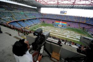 Milano, 02/06/2012
Visita a Milano di Papa Benedetto XVI in occasione del VII Forum mondiale delle Famiglie
Nella foto allo stadio Meazza di San Siro
© Matteo Rossetti